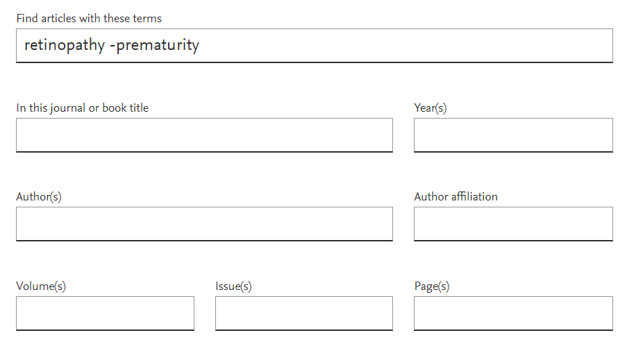 如何使用高级检索功能？ ScienceDirect 支援中心